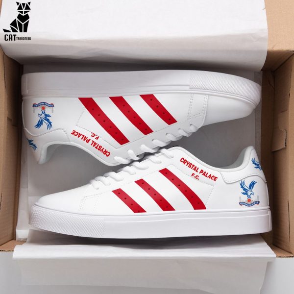 Crystal Palace FC White Red Trim Design Stan Smith