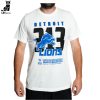 NFL Detroit Lions 90th Season Nike Logo Black Design 3D T-Shirt