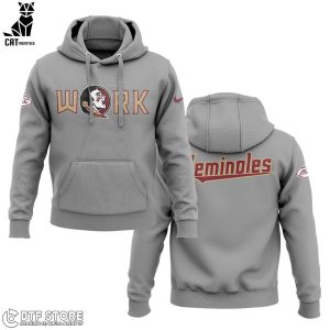 Florida State Seminoles Football Nike Logo Design 3D Hoodie