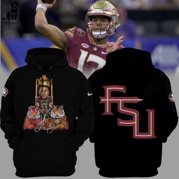 FSU Florida State Seminoles Nike Logo Design 3D Hoodie