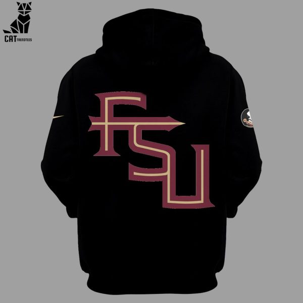 FSU Florida State Seminoles Nike Logo Design 3D Hoodie