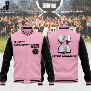 Leagues Cup Champions 2023 Pink Design Baseball Jacket