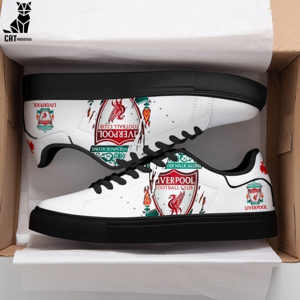 Liverpool Full White Logo Design Stan Smith