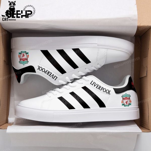 Liverpool White Black Trim Stan Smith