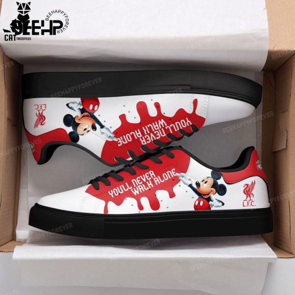 Liverpool White Red Design You Never Walk Alone Stan Smith