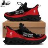 Liverpool You Never Walk Alone Clunky Black Red Trim Design Max Soul Shoes