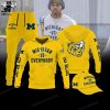 Michigan Vs Everybody Mascot White Design Hoodie Longpant Cap Set