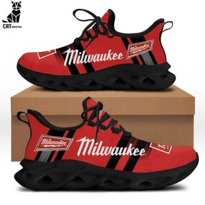 Milwaukee Clunky Red Black Trim Design Max Soul Shoes