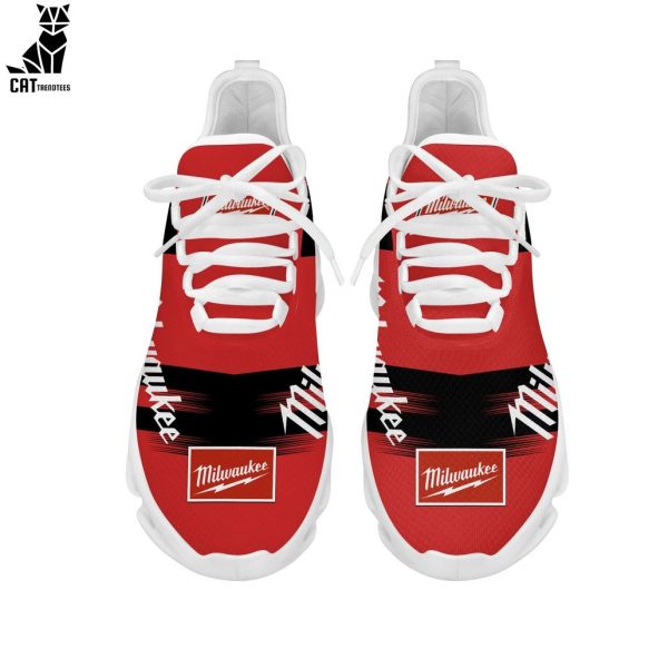 Milwaukee Clunky Red Black Trim Design Max Soul Shoes