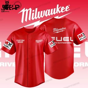 Milwaukee Fuel Logo Red Design 3D T-Shirt