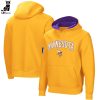 Minnesota Vikings Hilfiger Purple Yellow Design 3D Hoodie