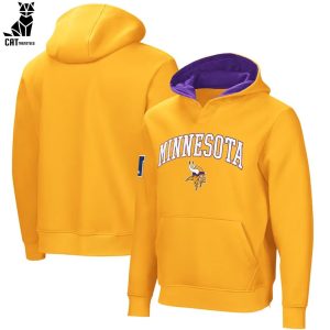 Minnesota Vikings Full Yellow Design 3D Hoodie
