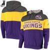 Minnesota Vikings NFL Min Football Design 3D Hoodie