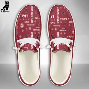 NEW NCAA Boston College Eagles Custom Name Hey Dude Shoes POD Design