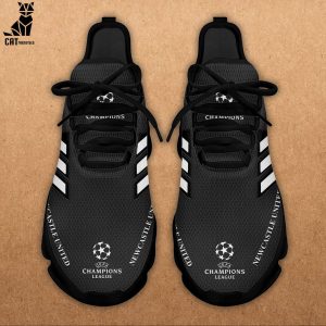 Newcastle United Black White Design Max Soul Shoes
