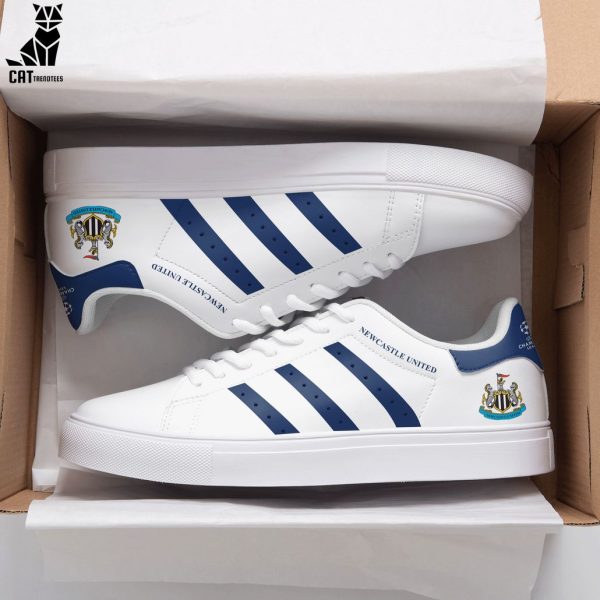 Newcastle United White Blue Trim Design Stan Smith