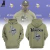 NFL 2023 Minnesota Vikings Mascot Design 3D Hoodie