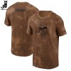 Minnesota Vikings Brown Design 3D T-Shirt