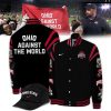 Ohio State Football Veterans Day Ohio Against The World Nike Logo Red Design Baseball Jacket
