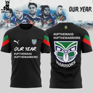 Our Year Up The Wahs Up The Warriors Black Design 3D T-Shirt