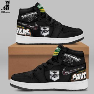 Penrith Panthers 2023 Nike Logo Black Design Air Jordan 1 High Top