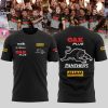 Penrith Panthers NRL My Place Black Design 3D T-Shirt