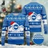 Personalized Brighton Hoce Albion Blue Logo Christmas Design 3D Sweater