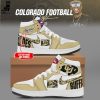 Personalized Colorado Buffaloes Nike Logo Design Air Jordan 1 High Top