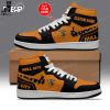 Personalized Hull City Nike Logo White Black Design Air Jordan 1 High Top