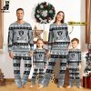 Personalized Los Angeles Chargers Christmas And Sport Team Blue Logo Design Pajamas Set Family
