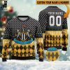 Personalized Newcastle United 3D Ugly Logo Design 3D Sweater