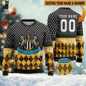 Personalized Newcastle United Mascot Design 3D Sweater