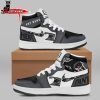 Personalized Penrith Panthers Mascot Design Blue Black Air Jordan 1 High Top