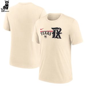 Personalized Texas Rangers Nike Logo Light Pink Design 3D T-Shirt