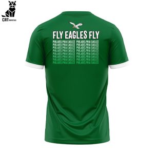Philadelphia Eagles NFL Dallas Cowboys Green Design 3D T-Shirt