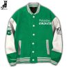 Philadelphia Eagles  NFL Green White Mascot Design Baseball Jacket