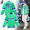 Seattle Seahawks NFL 2023 Mascot Design Baseball Jacket