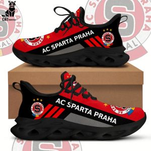 Sparta Praha Red Black Design Max Soul Shoes