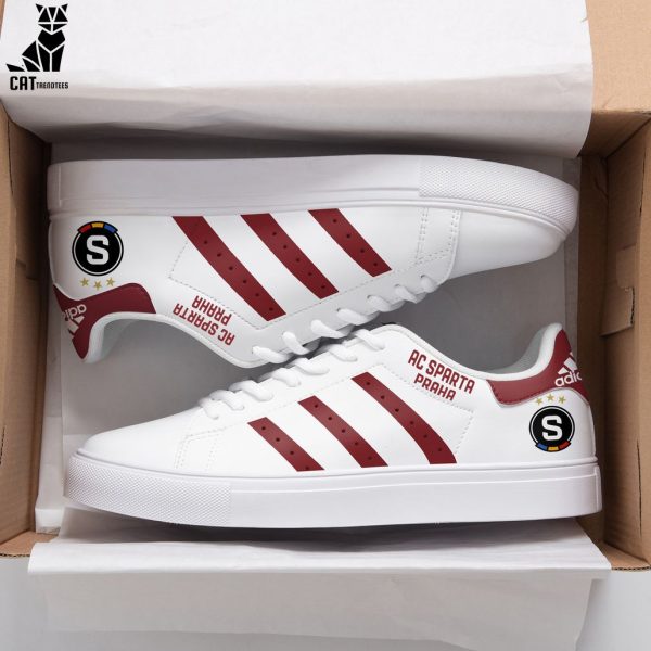 Sparta Praha White Red Trim Design Stan Smith