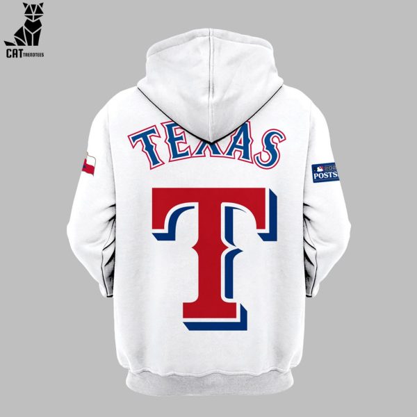 Texas Ranger Postseason Nike Logo Design 3D Hoodie