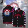 Texas Rangers World Series 2023 Champions Black Baseball Jacket