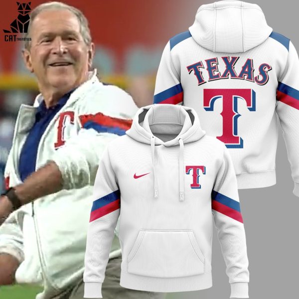 Texas Rangers Nike Logo Design 3D Hoodie