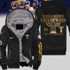 Texas Rangers World Series Champions 2023 Logo Design On Sleeve Black Design 3D Hoodie