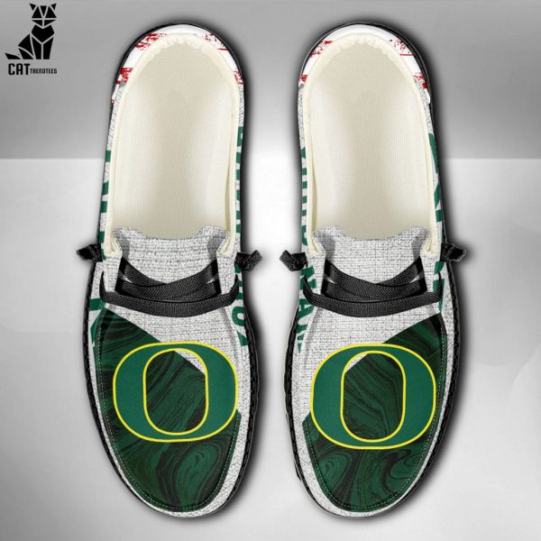 THE BEST NCAA Oregon Ducks Custom Name Hey Dude Shoes