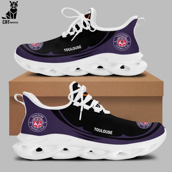 Toulouse Clunky Football Club Black Purple Design Max Soul Shoes