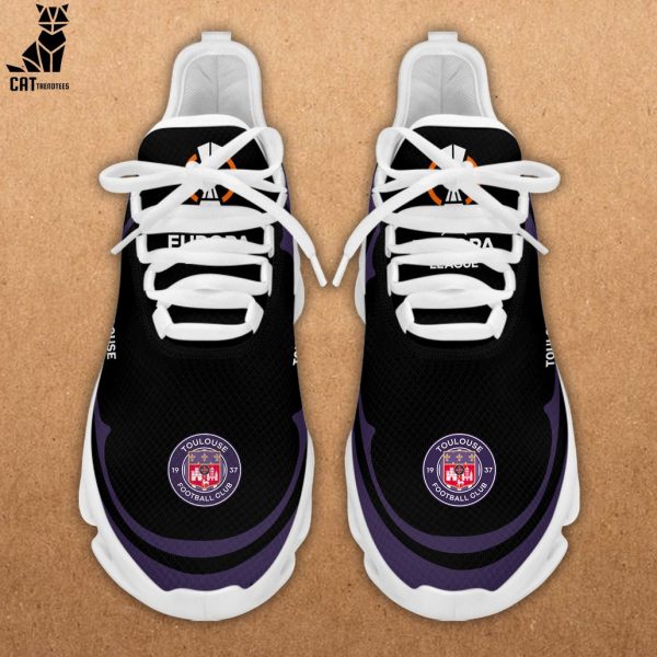 Toulouse Clunky Football Club Black Purple Design Max Soul Shoes