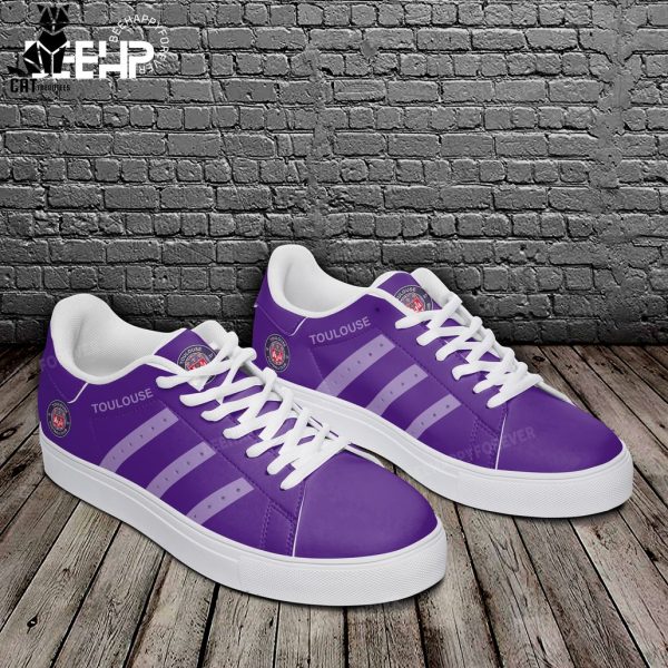 Toulouse Clunky Football Club Design Purple Stan Smith