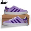 Toulouse Clunky Football Club White Purple Trim Design Stan Smith