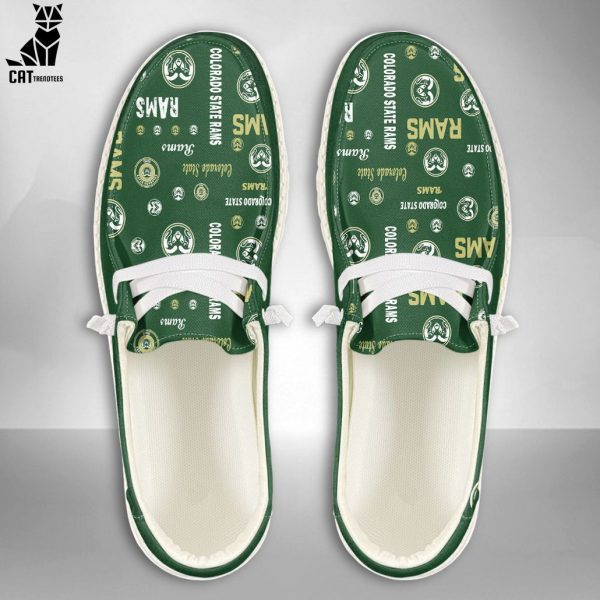 TRENDING NCAA Colorado State Rams Custom Name Hey Dude Shoes Limited 2024