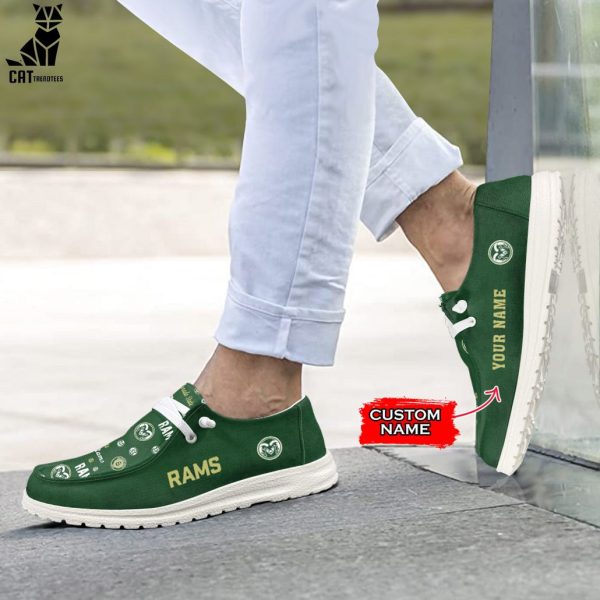TRENDING NCAA Colorado State Rams Custom Name Hey Dude Shoes Limited 2024